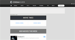 Desktop Screenshot of cinemaclock.com